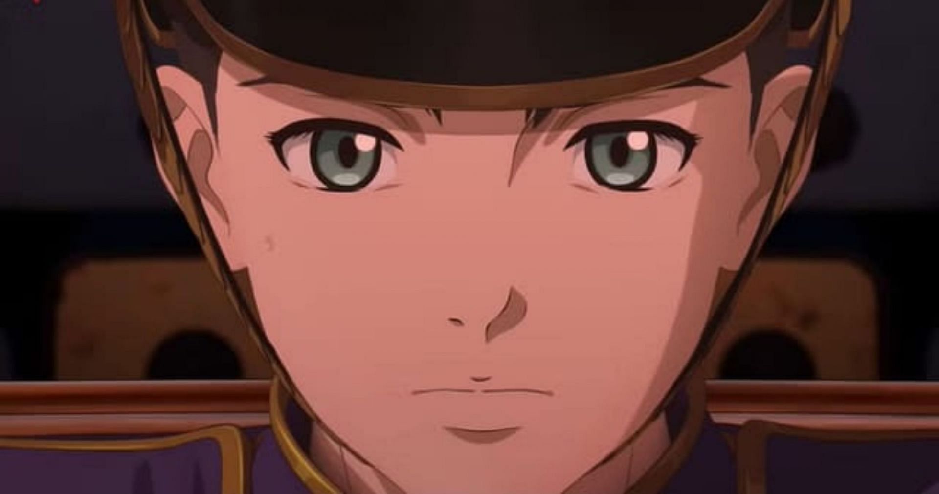 Alek, as seen in the anime (Image via Netflix)